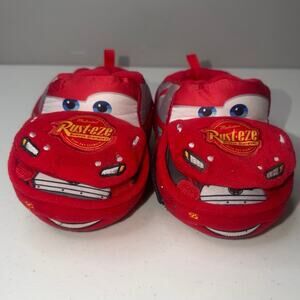 Disney Cars Lightning McQueen Slippers for Toddlers Size 9-10